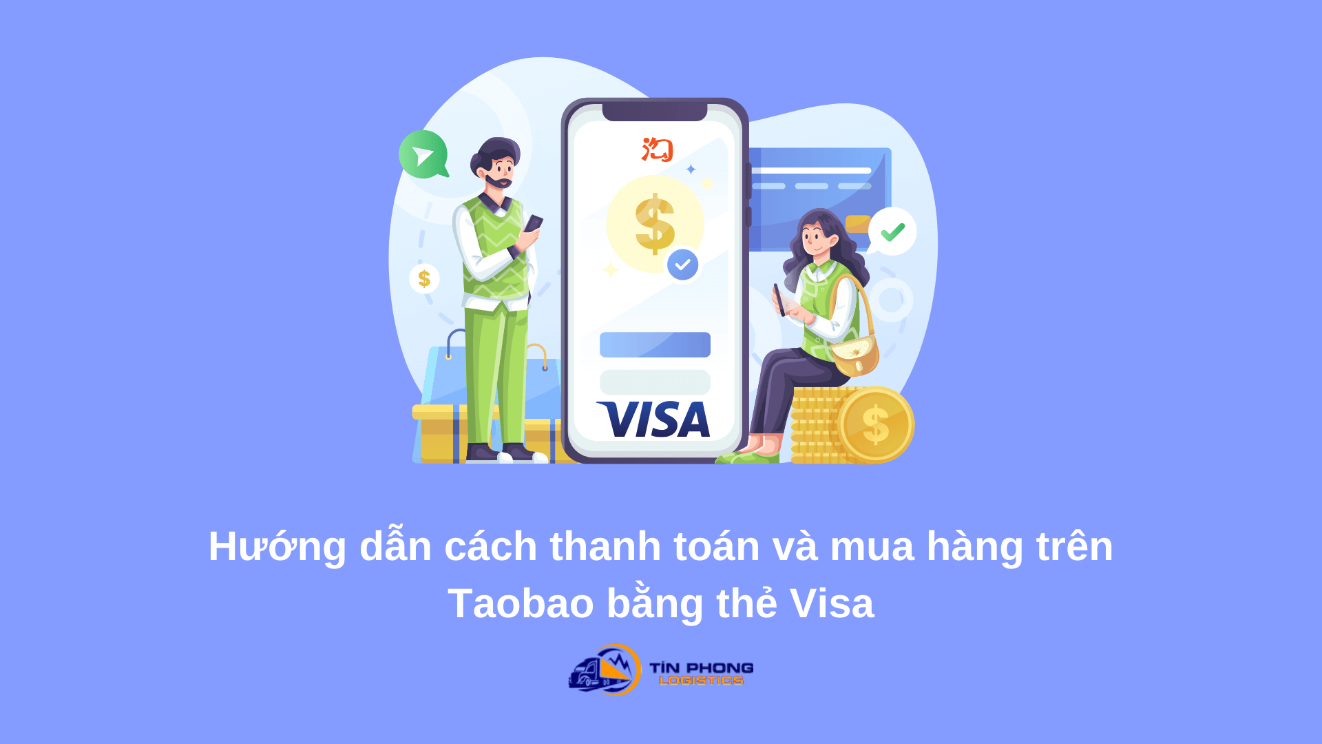 Hướng dẫn cách thanh toán mua hàng trên Taobao bằng thẻ Visa